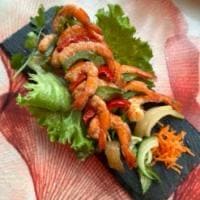 1 brochette gambas Thaies